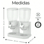 Dispensador de Cereales Despachador Doble