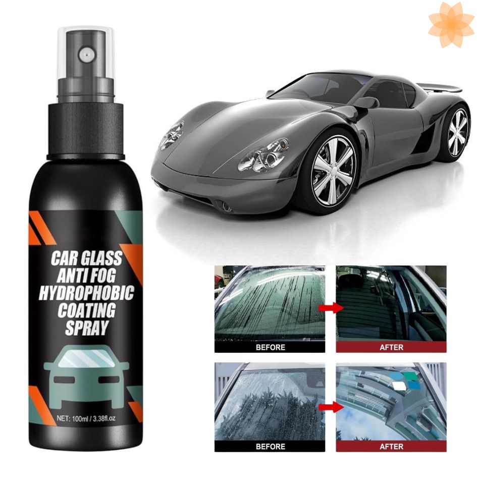 Spray anti empaño para coche